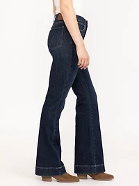 Women's Wrangler Bespoke High Rise Dark Wash Trouser Jean