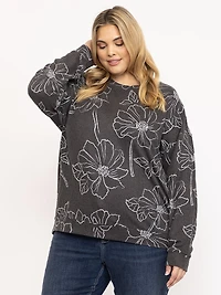 Women's Floral Print Top