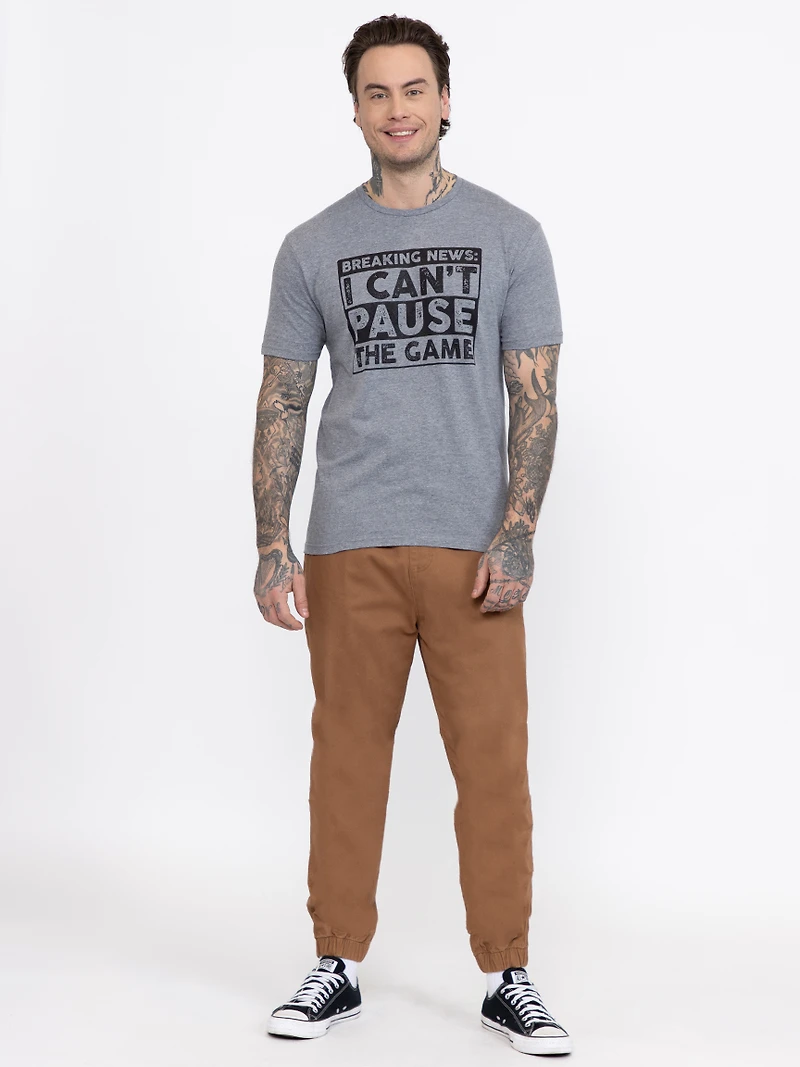 Men's Can't Pause Tee