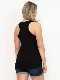 Women's Rainbow Feather Racerback Tank