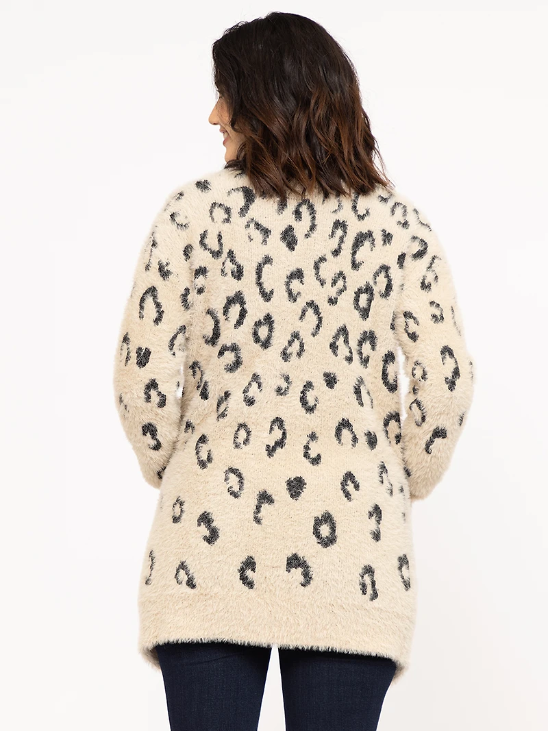 Women's Leopard Cardigan