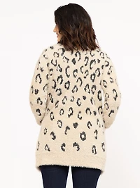 Women's Leopard Cardigan