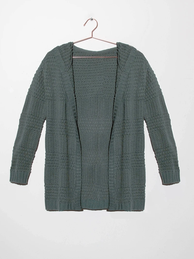 Women's Textured Cardigan