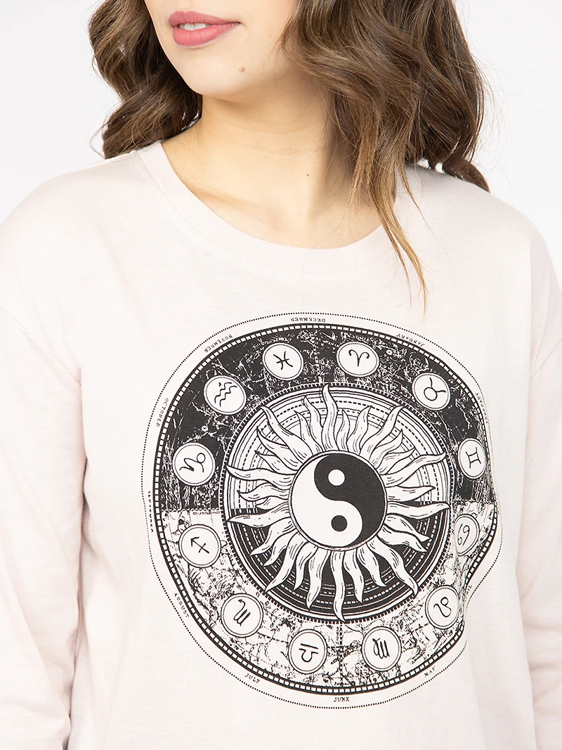 Women's Ying Yang Long Sleeve Tee