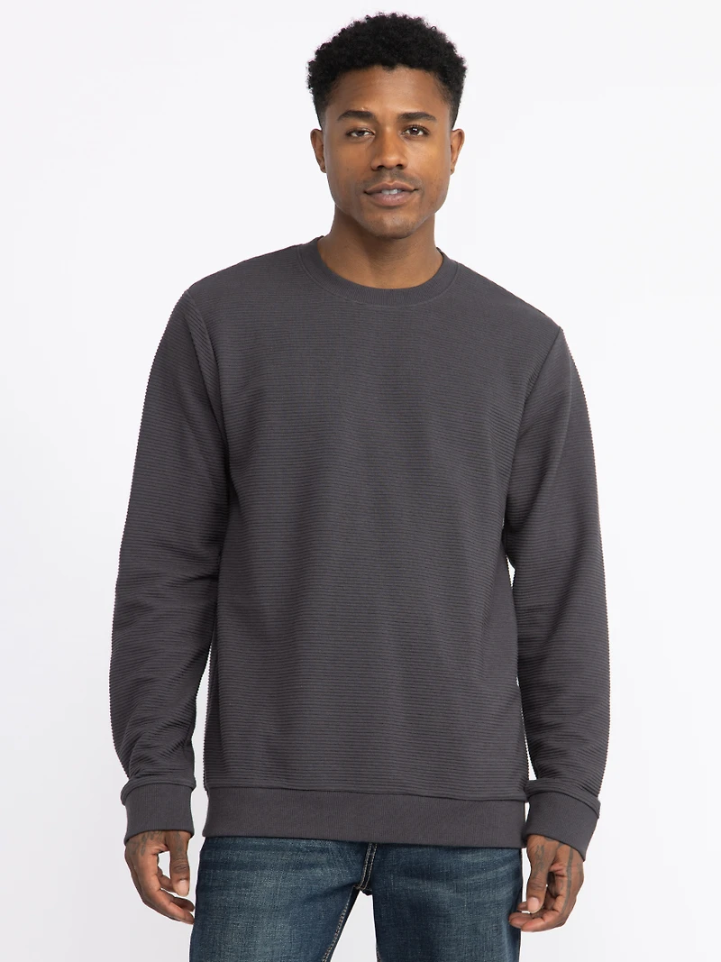 Men's Heavy Ottoman Crew Tee