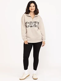 Women's Cozy Quarter Zip Fleece
