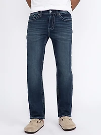 Men's Comfort Denim Slim Straight Jeans