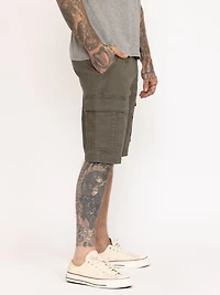 Men's Washed Cargo Short