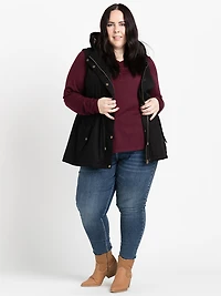 Women's Hooded Anorak Vest