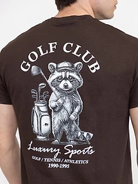 Men's Golf Club Raccoon Tee