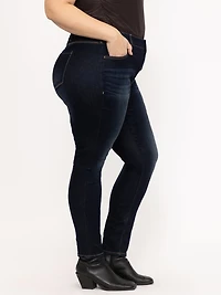 Women's Plus Dark Wash Skinny Jeans