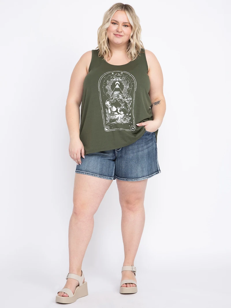 Women's Graphic Racerback Tank