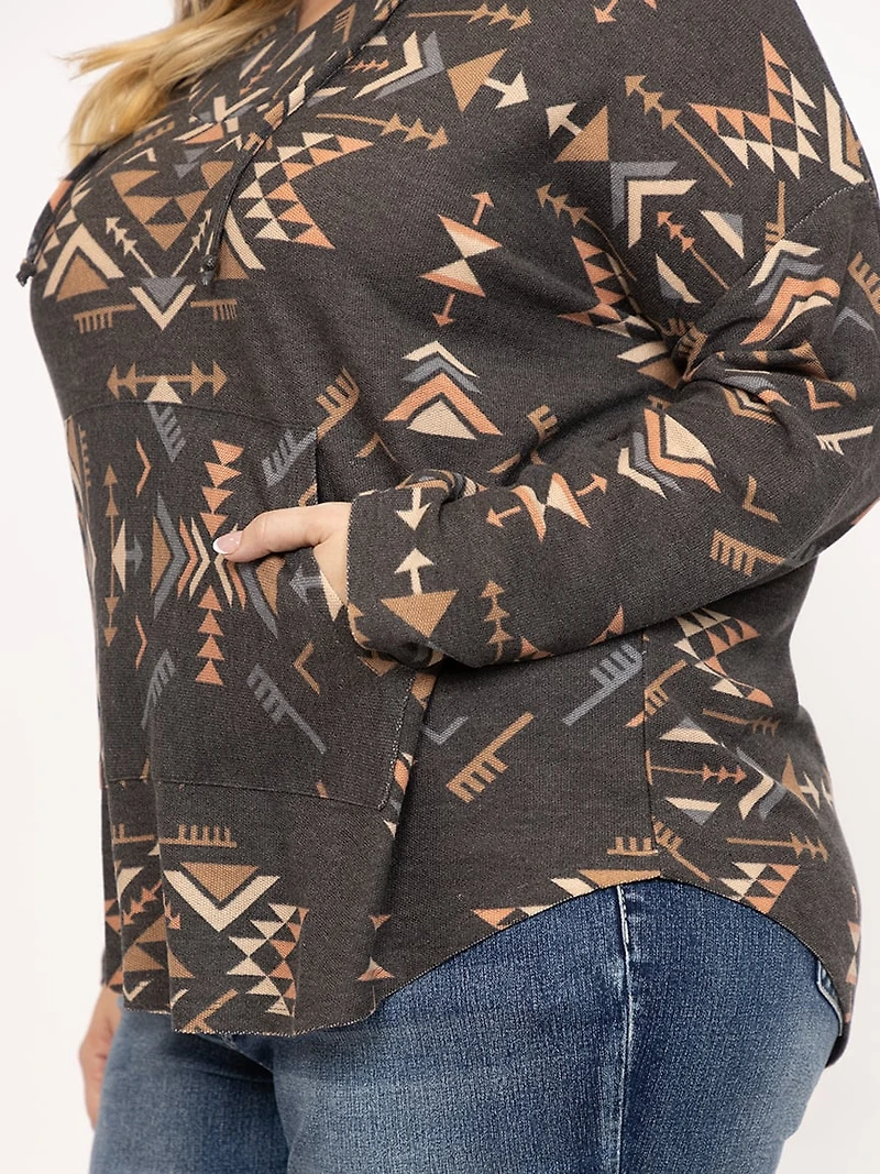 Women's Geo Hacci Hoodie