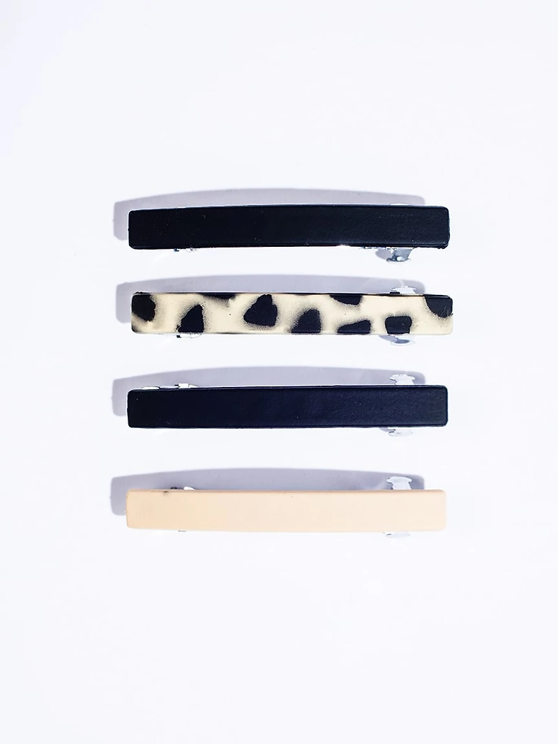 Women's Leopard Barettes