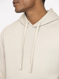 Men's Textured Hoodie