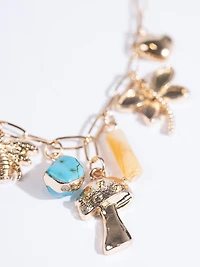 Paperclip Charm Neck
