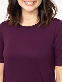 Women's Crew Neck Legging Tunic Tee