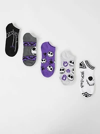 Women's Nightmare Before Christmas Halloween No Show Socks