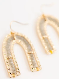 Women's Horseshoe Earrings