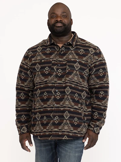 Men's Geo Flannel Shacket