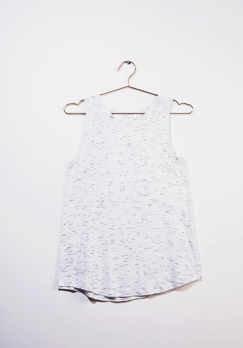 Women's High Neck Space Dye Tank