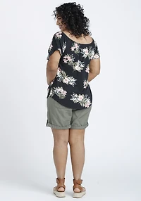 Women's Tie Sleeve Top