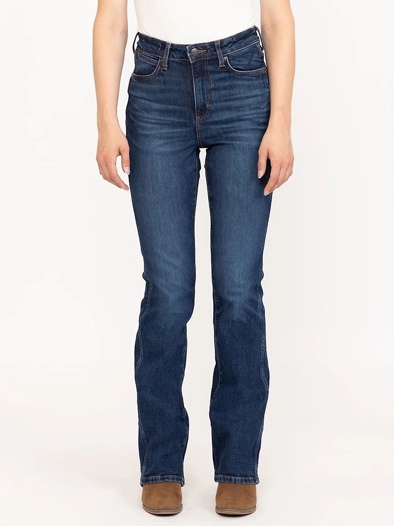 Women's Wrangler Retro Bailey High Rise Dark Wash Bootcut Jean