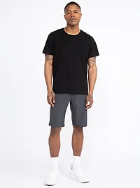 Men's Charcoal Cargo Hybrid Shorts