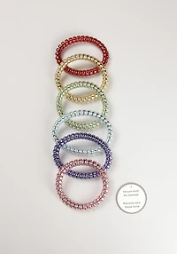 Women's Holographic Jelly Spirals