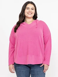 Women's Wavy Rib Hoodie