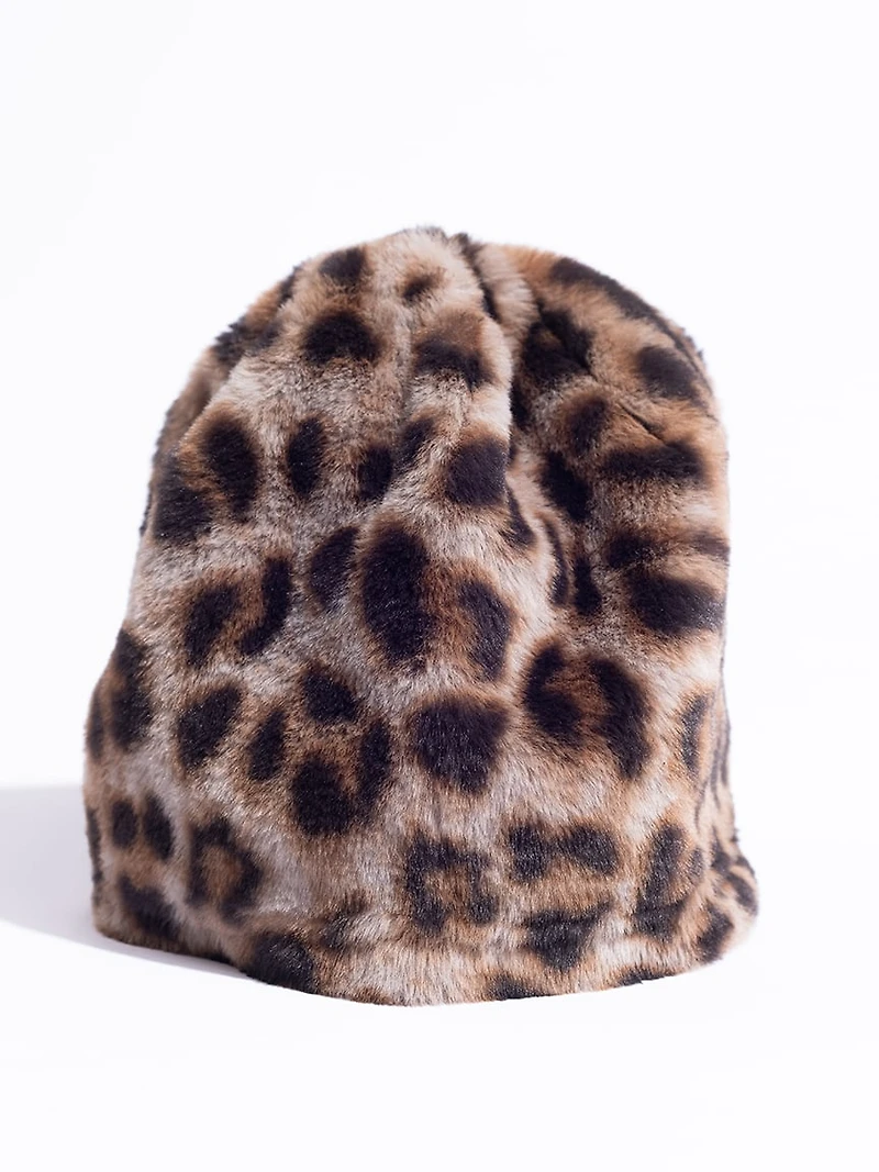 Women's Leopard Beanie