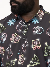 Men's Neon Lights Shirt