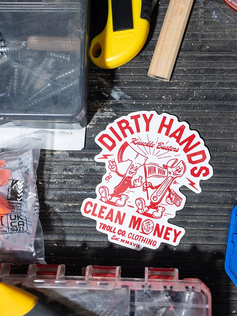 DHCM Knuckle Bros Sticker