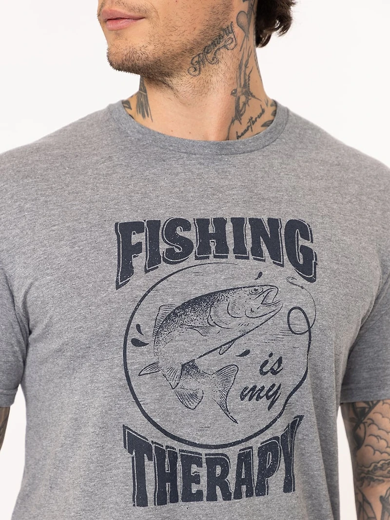 Men's Fishing is my Therapy Tee
