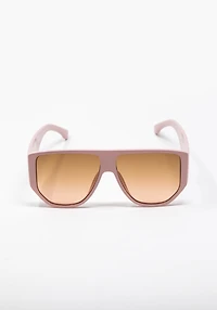 Women's Geometric Arm Sunglasses
