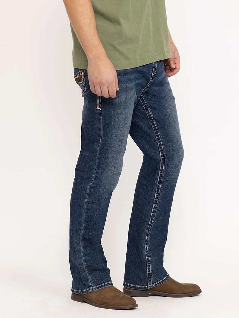 Men's Medium Blue Classic Boot Jeans