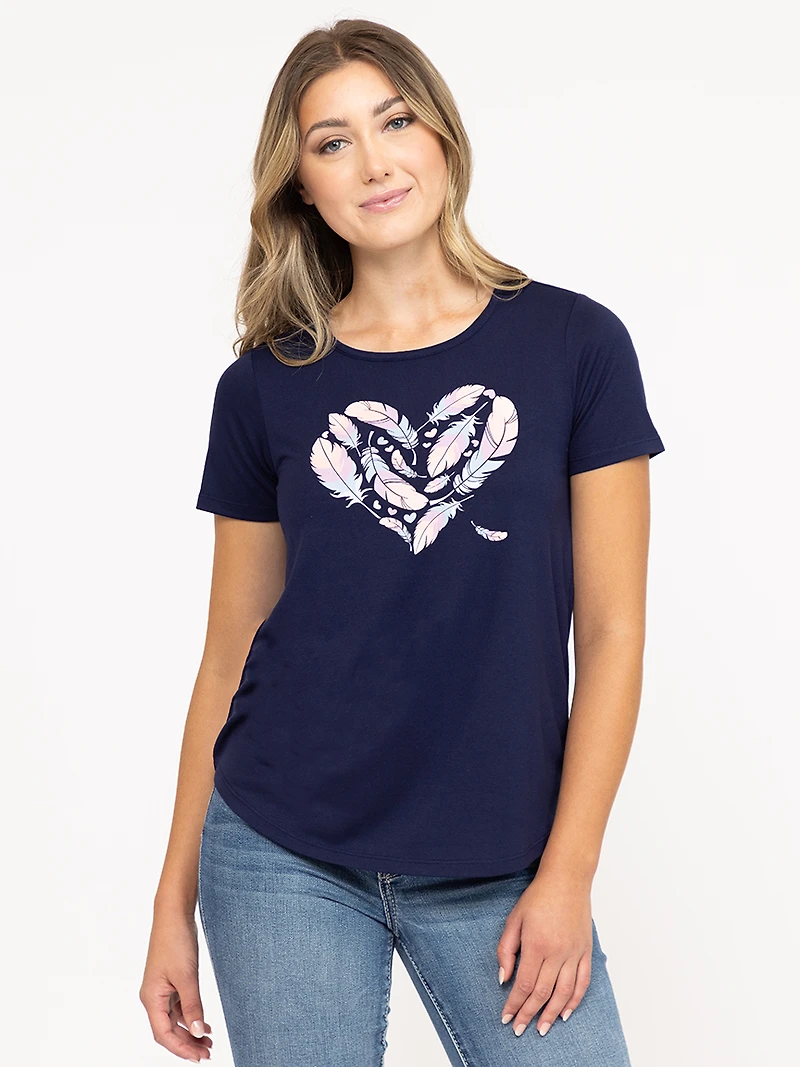 Women's Feather Sleep Tee