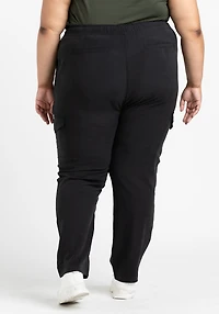 Women's Soft Pull-on Utility Straight Leg Pants