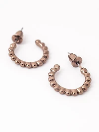 Women's Brushed Paw Earring Set