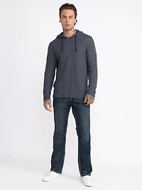Men's Hooded Waffle Tee