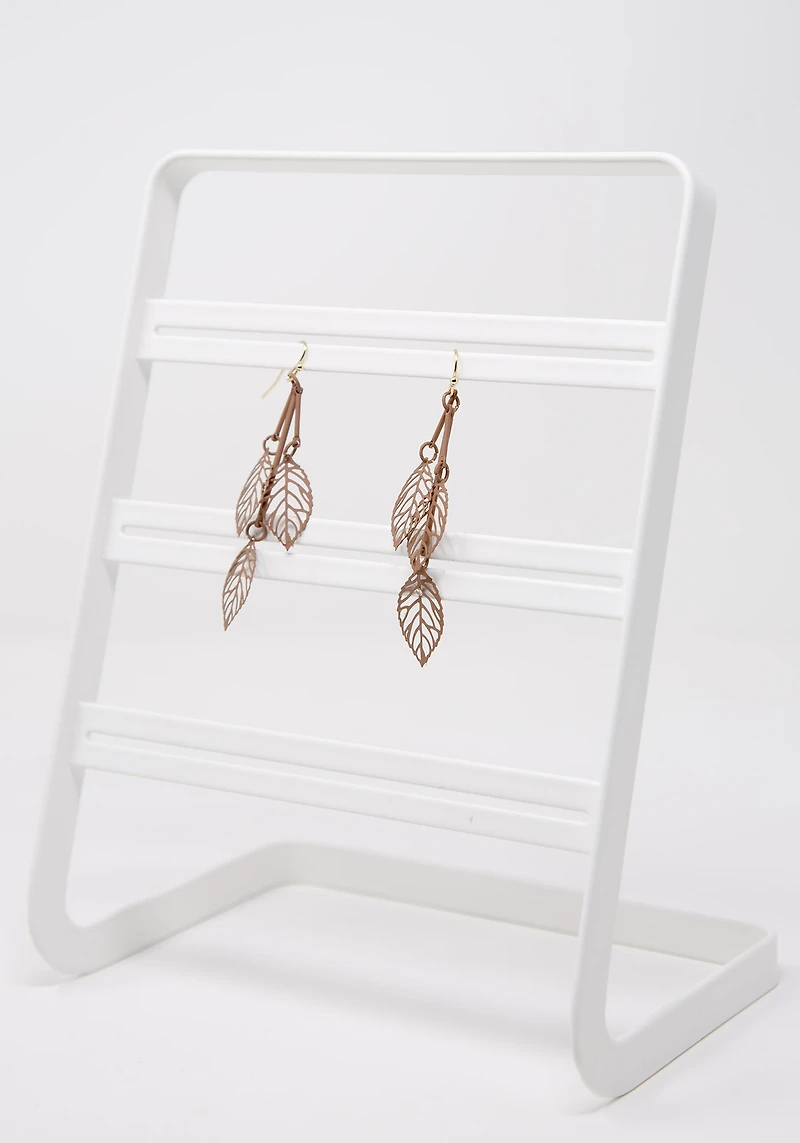 Women's Leaf Drop Earrings