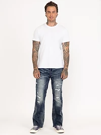 Mens Striker Evan Relaxed Straight Jean