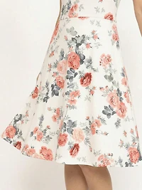 Women's Floral Skater Dress