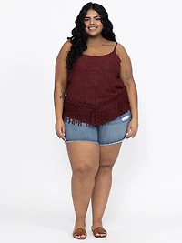Women's Fringe Strappy Tank