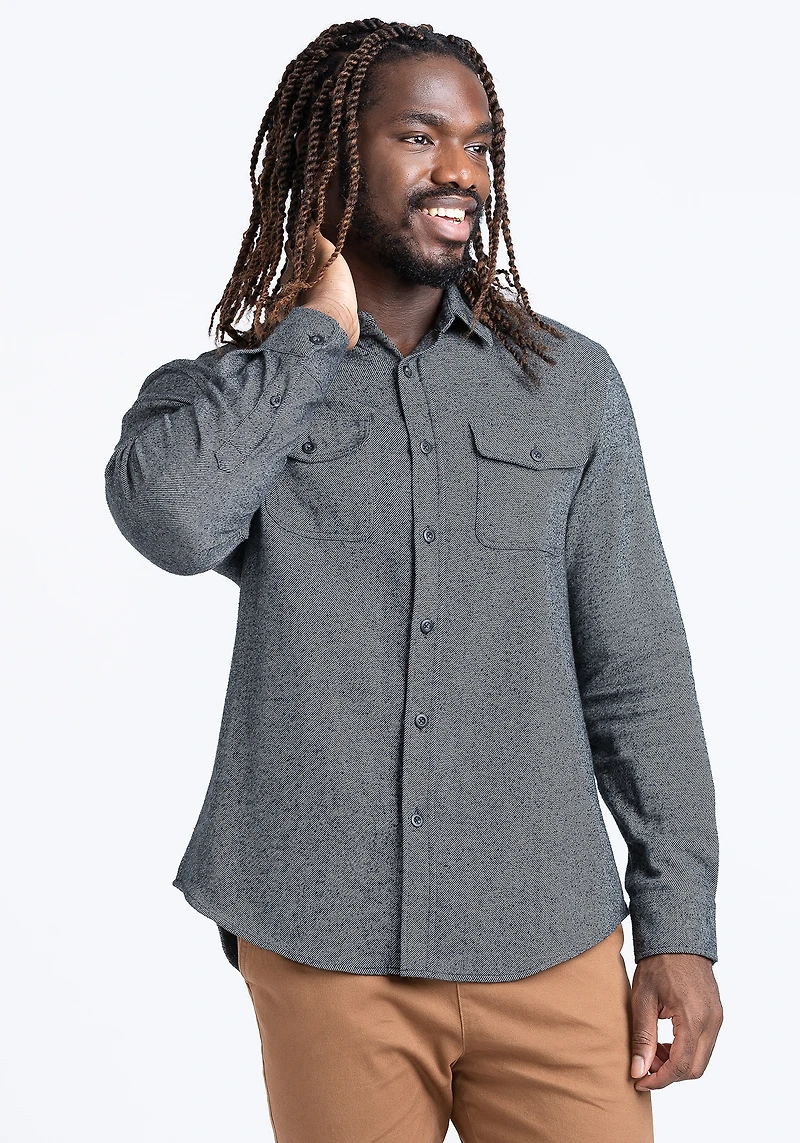 Men's Solid Flannel