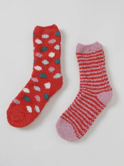 Women's Plush Crew Socks