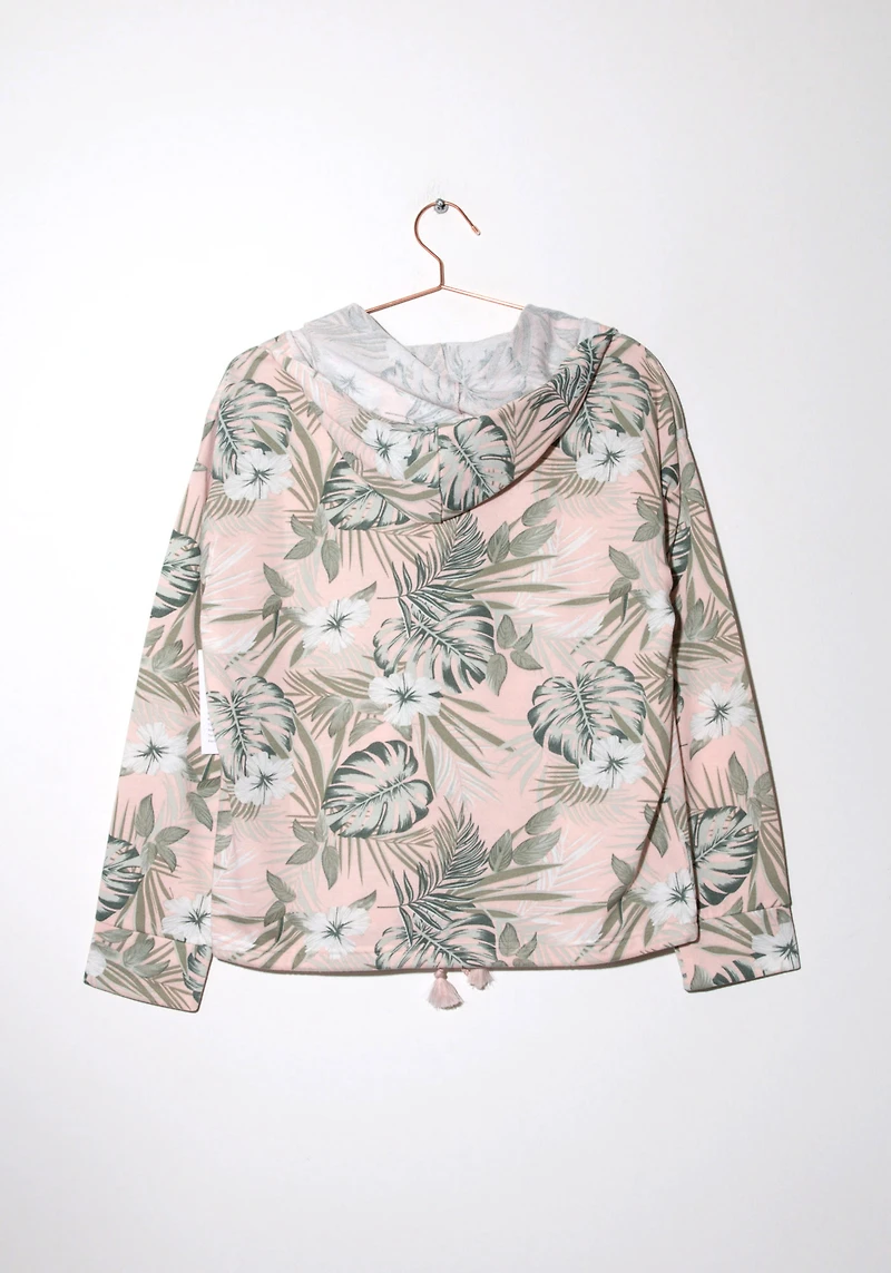 Women's Half Button Hoodie