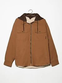 Men's Sherpa Lined Shirt Jacket