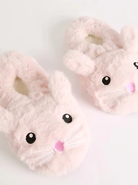 Women's Bunny Puffer Slippers