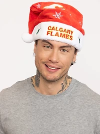 NHL Calgary Flames Santas Hat
